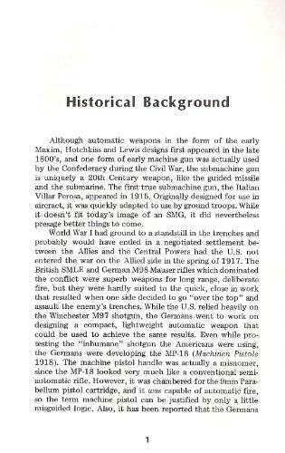 Uzi Submachine Gun