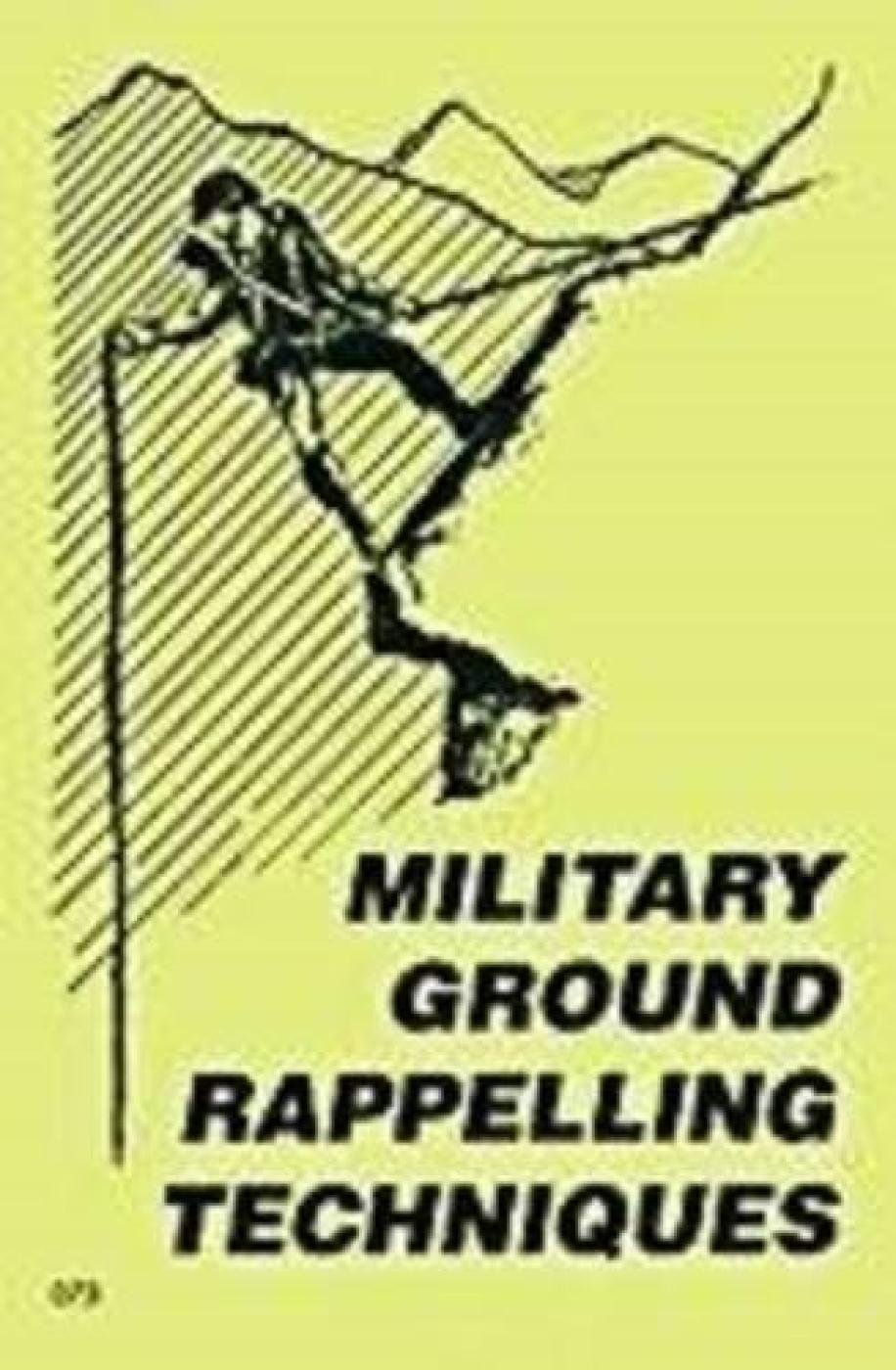 Military Ground Rappelling Techniques