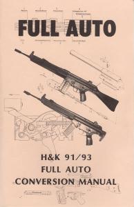 Full Auto H&K 91/93 Manual